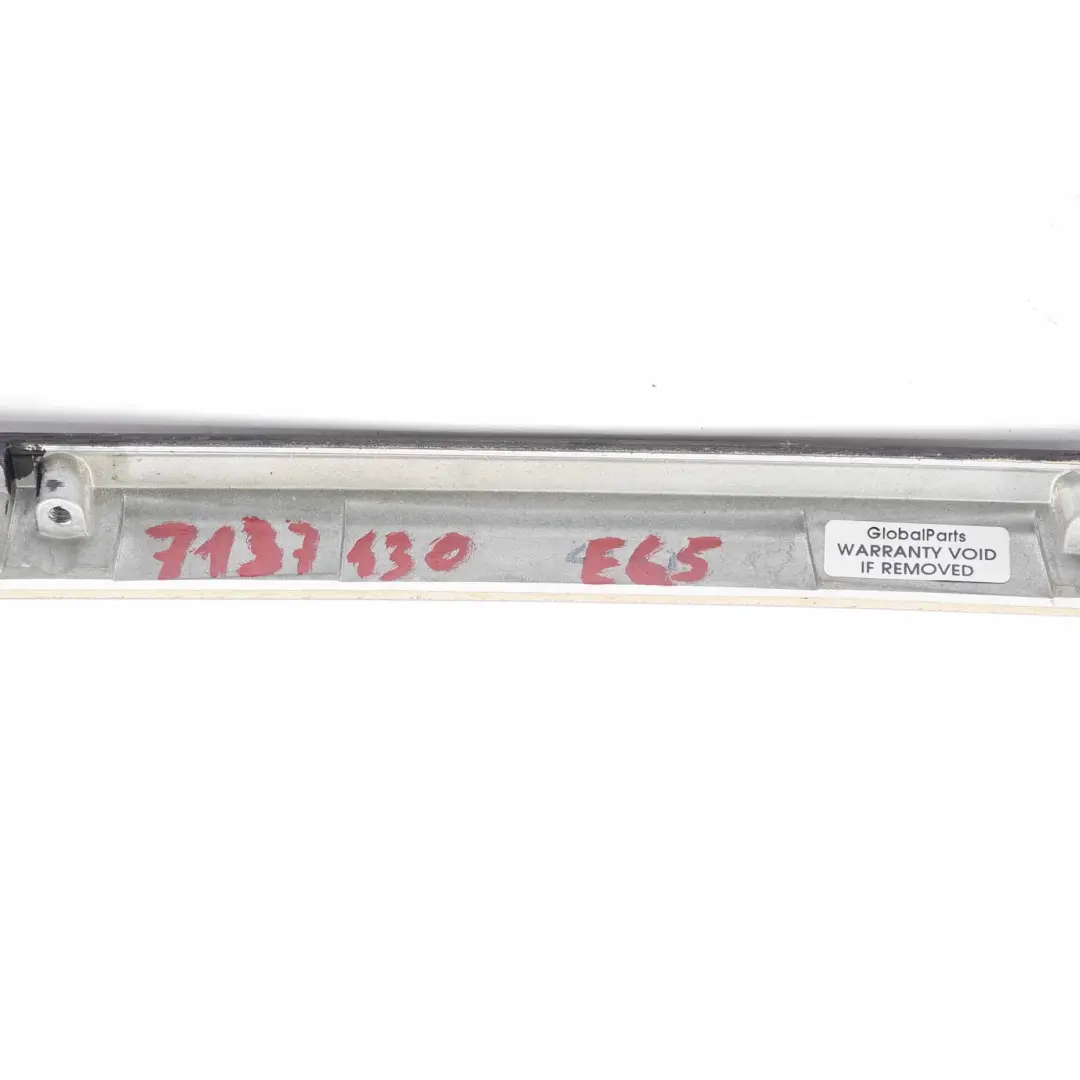  Panel Consola Central BMW E65 E66 Madera Apoyabrazos Tapa Delantera Esche Hell - SKU 7137430 - Número de pieza 7137430