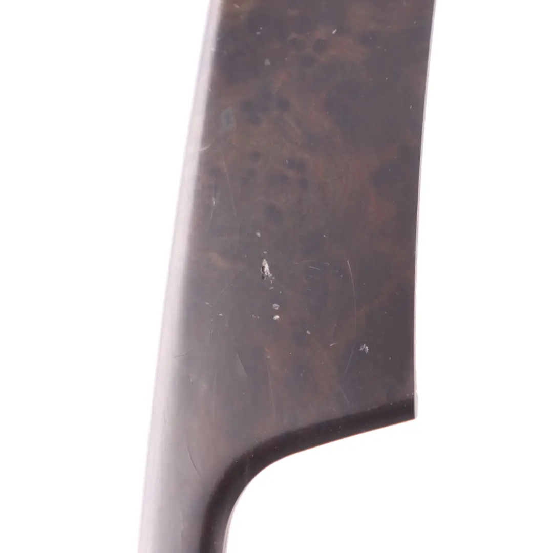 BMW E65 Centre Console Panel Armrest Cover Frame Front Trim Wood Vavona Grey - SKU 7137433 - Part number 7137433