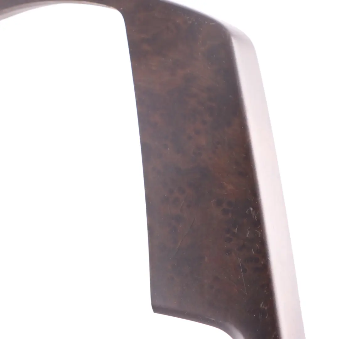 BMW E65 Centre Console Panel Armrest Cover Frame Front Trim Wood Vavona Grey - SKU 7137433 - Part number 7137433