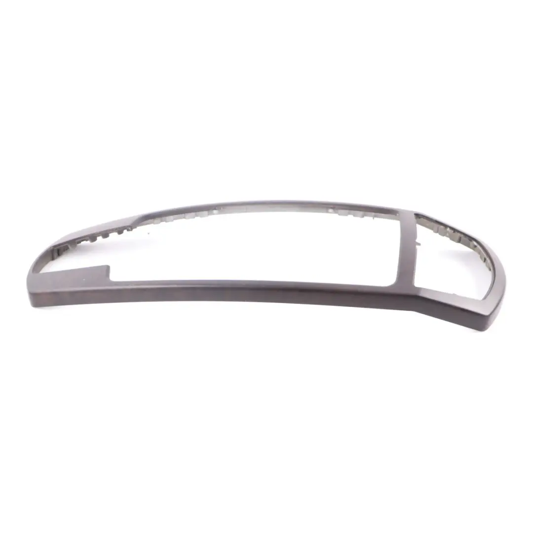 BMW E65 Centre Console Panel Armrest Cover Frame Front Trim Wood Vavona Grey - SKU 7137433 - Part number 7137433