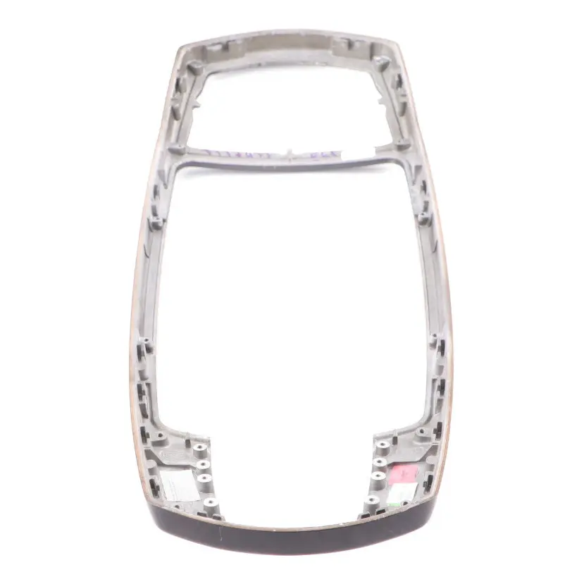 BMW E65 Console Centrale Panneau Accoudoir Garniture Avant Bois Gris Vavona - SKU 7137433 - Numéro de pièce 7137433
