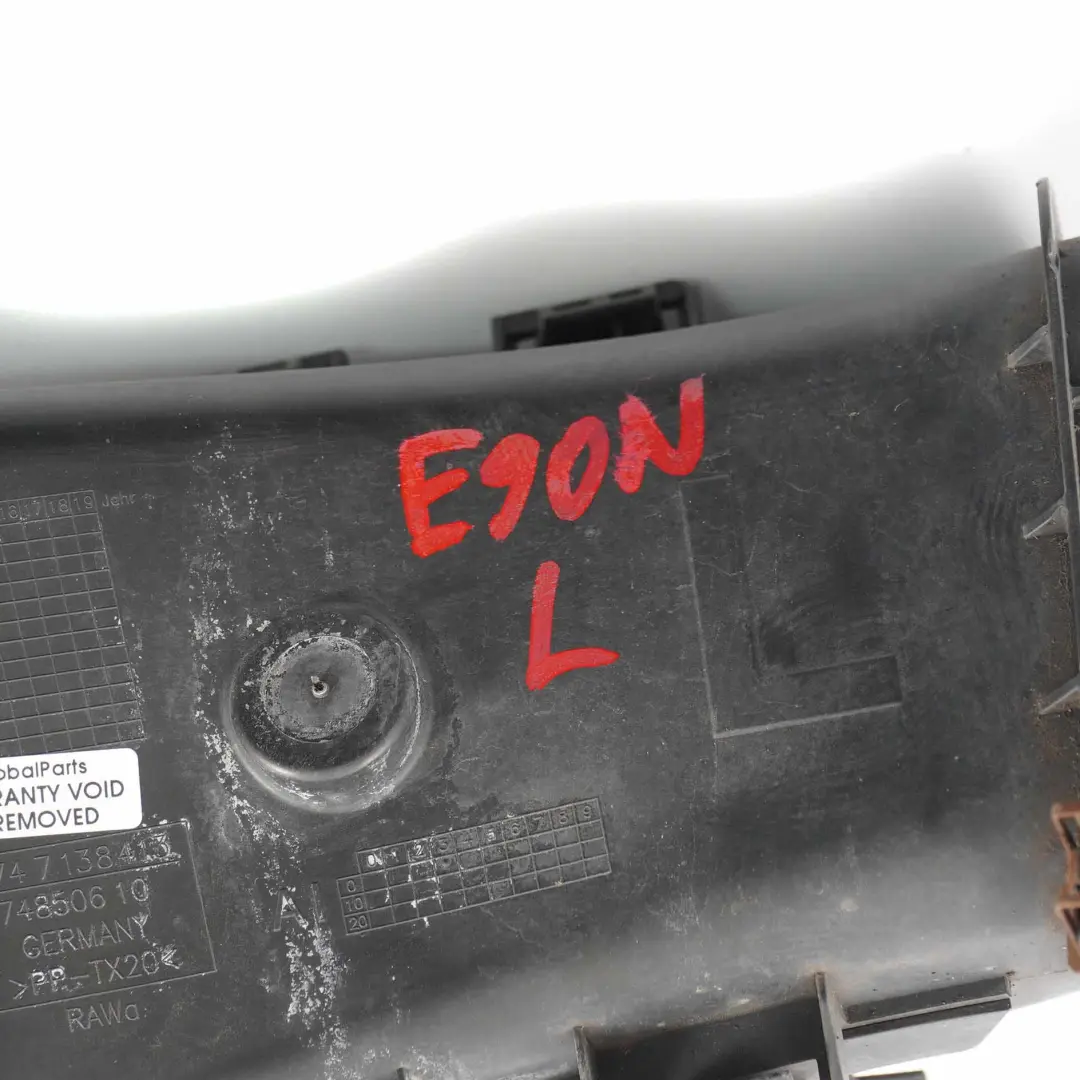 Luftkanal BMW E90 E91 LCI M Sport Kanal vorne links Bremsleitung für mit Teilenummer 7138413 Luftkanal BMW E90 E91 LCI M Sport Kanal vorne links Bremsleitung - SKU 7138413 - Teilenummer 7138413