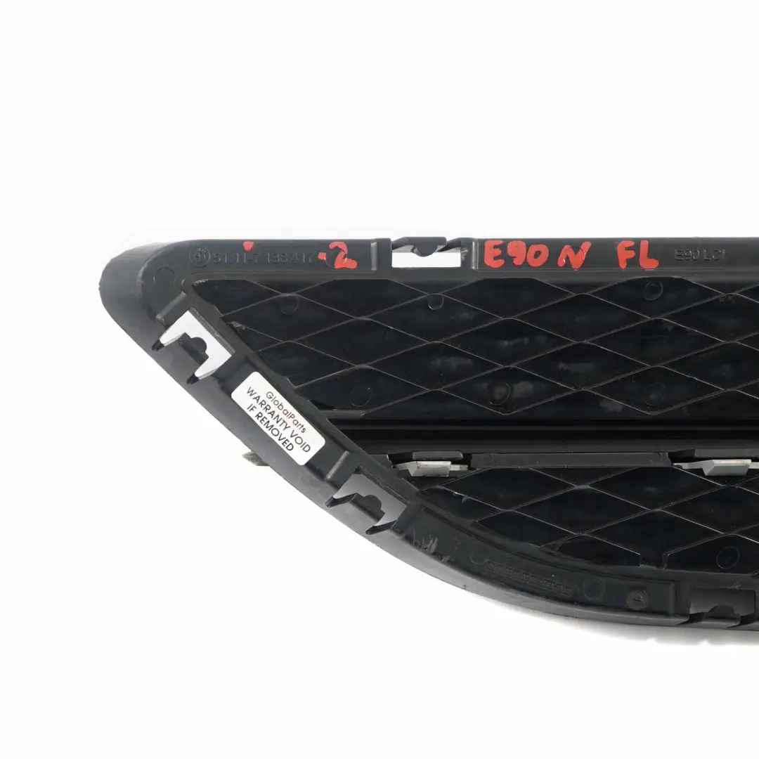BMW E90 E91 LCI 2 Front Bumper Closed Grid Cover Left N/S - SKU 7138417-2 - Part number 7138417