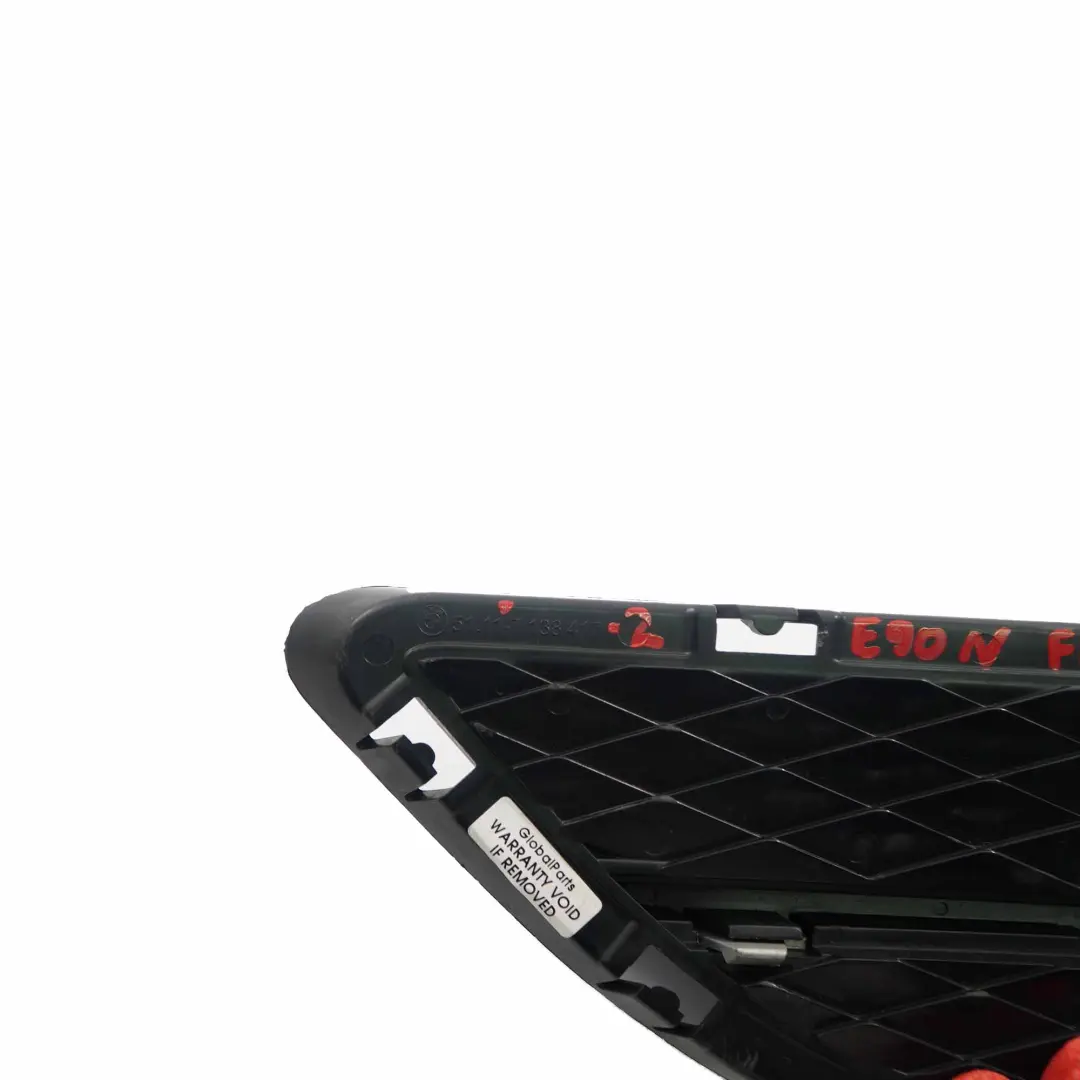 BMW E90 E91 LCI 2 Paraurti anteriore Coperchio griglia chiusa sinistra - SKU 7138417-2 - Numero di parte 7138417