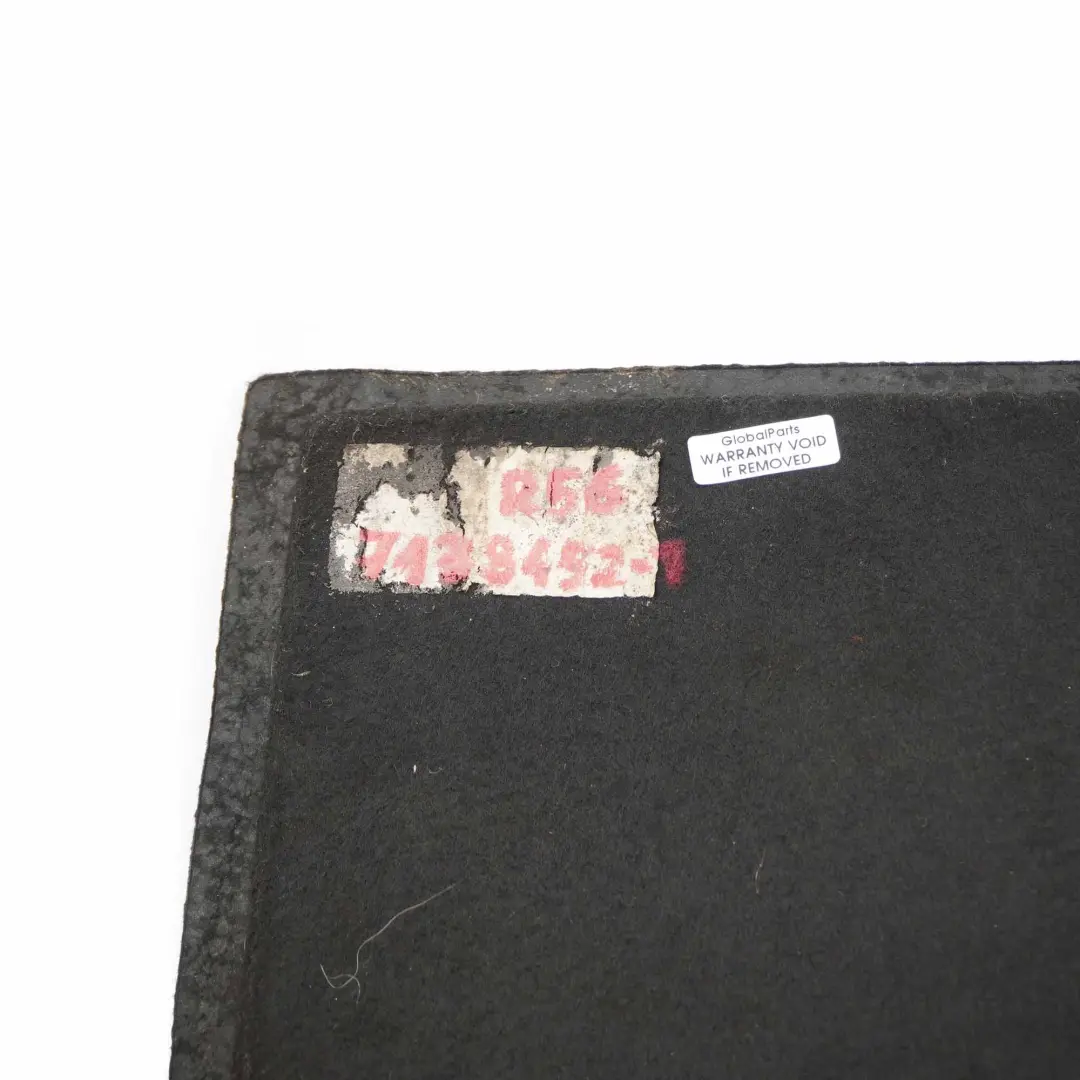 Trunk Floor Mini Cooper One R56 R57 R58 R59 Trim Panel Cover Mat Liner to with Part number 7138452 Trunk Floor Mini Cooper One R56 R57 R58 R59 Trim Panel Cover Mat Liner - SKU 7138452-1 - Part number 7138452