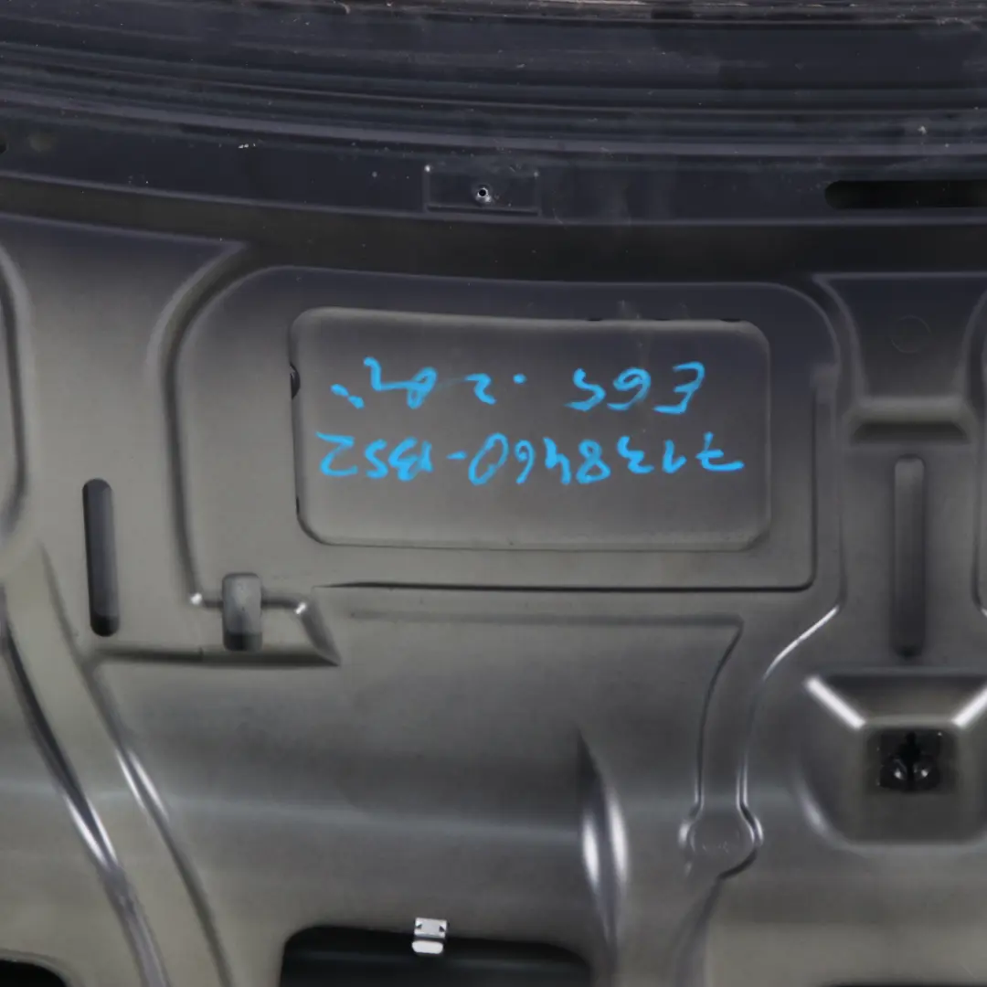 Boot Trunk Lid BMW E65 E66 Tailgate Lid Black Sapphire Metallic - 475 to with Part number 7138460 Boot Trunk Lid BMW E65 E66 Tailgate Lid Black Sapphire Metallic - 475 - SKU 7138460-BS2 - Part number 7138460