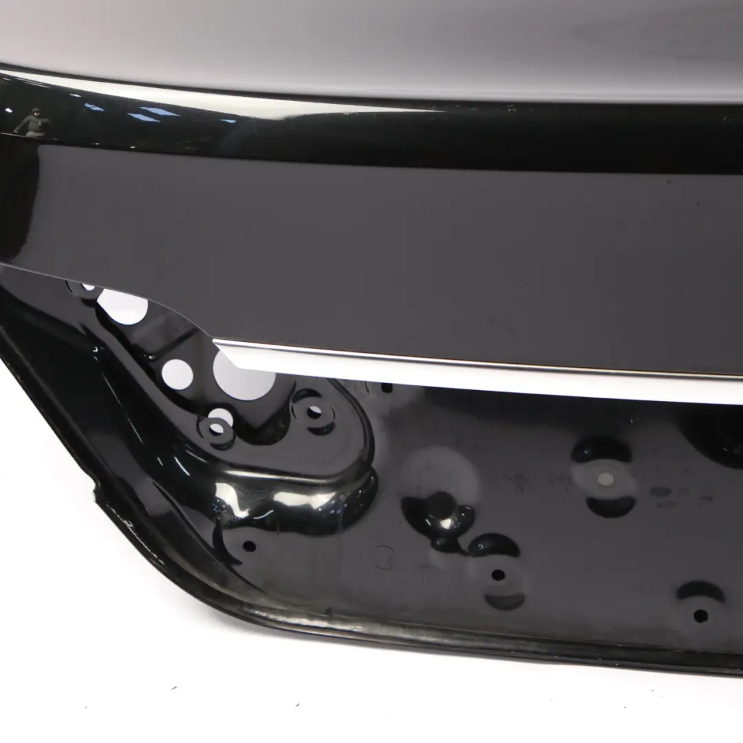 Boot Trunk Lid BMW E65 E66 Tailgate Lid Black Sapphire Metallic - 475 to with Part number 7138460 Boot Trunk Lid BMW E65 E66 Tailgate Lid Black Sapphire Metallic - 475 - SKU 7138460-BS2 - Part number 7138460