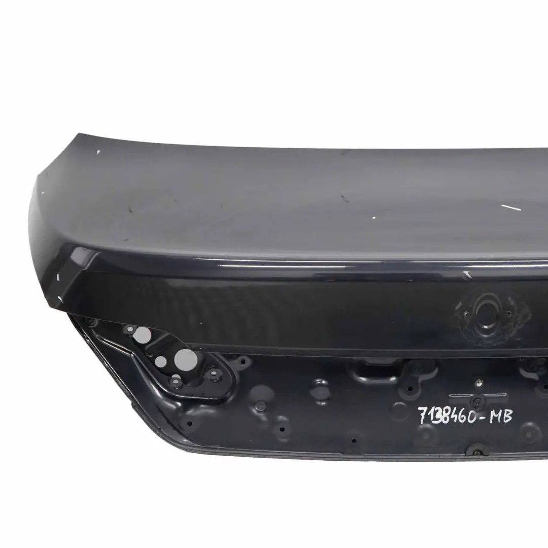 Boot Trunk Lid BMW E65 E66 Tailgate Lid Monacoblau Monaco Blue Metallic - A35 to with Part number 7138460 Boot Trunk Lid BMW E65 E66 Tailgate Lid Monacoblau Monaco Blue Metallic - A35 - SKU 7138460-MB - Part number 7138460