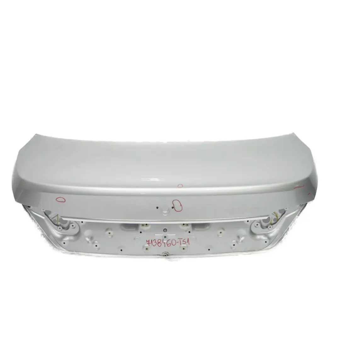 Boot Trunk Lid BMW E65 E66 Tailgate Lid Titansilber Titan Silver Metallic - 354 to with Part number 7138460 Boot Trunk Lid BMW E65 E66 Tailgate Lid Titansilber Titan Silver Metallic - 354 - SKU 7138460-TS1 - Part number 7138460