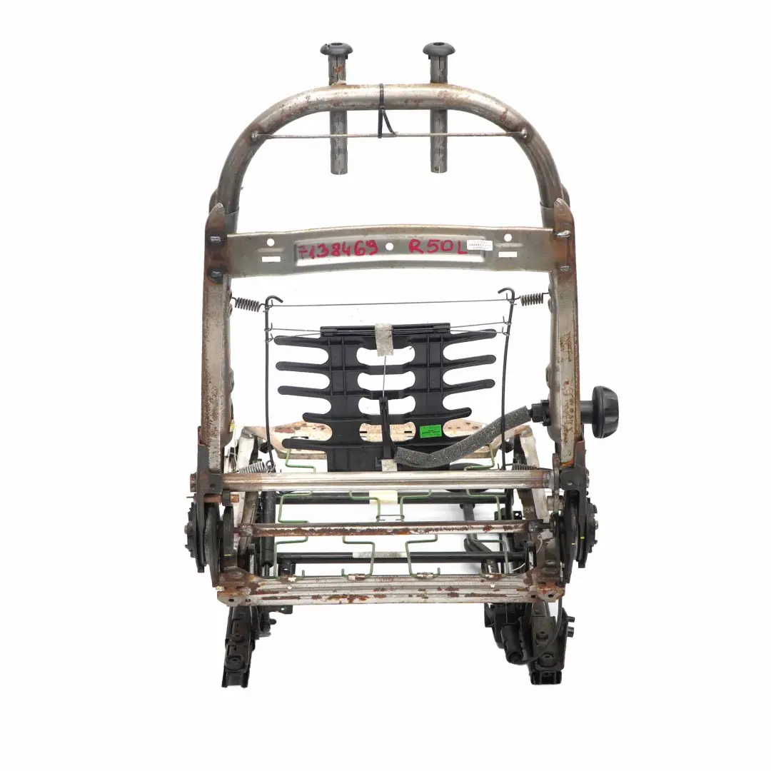 Front Left Seat N/S Backrest Frame Mechanism to Mini R50 R52 R53 with Part number 7138469 Mini R50 R52 R53 Front Left Seat N/S Backrest Frame Mechanism - SKU 7138469 - Part number 7138469