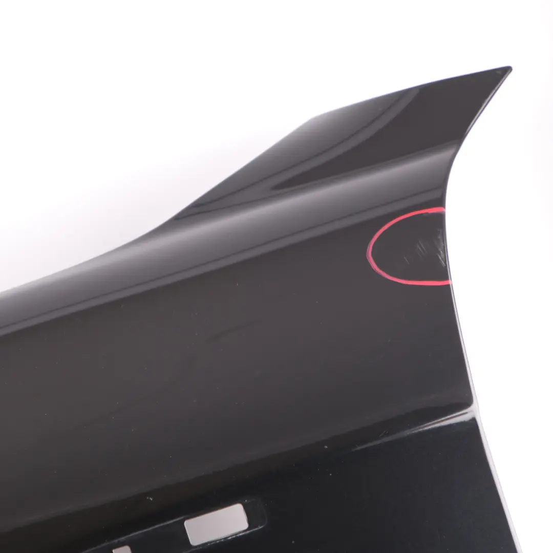 BMW E65 E66 Side Panel Wing Front Left N/S Black Sapphire Metallic - 475 - SKU 7138473-BS1 - Part number 7138473