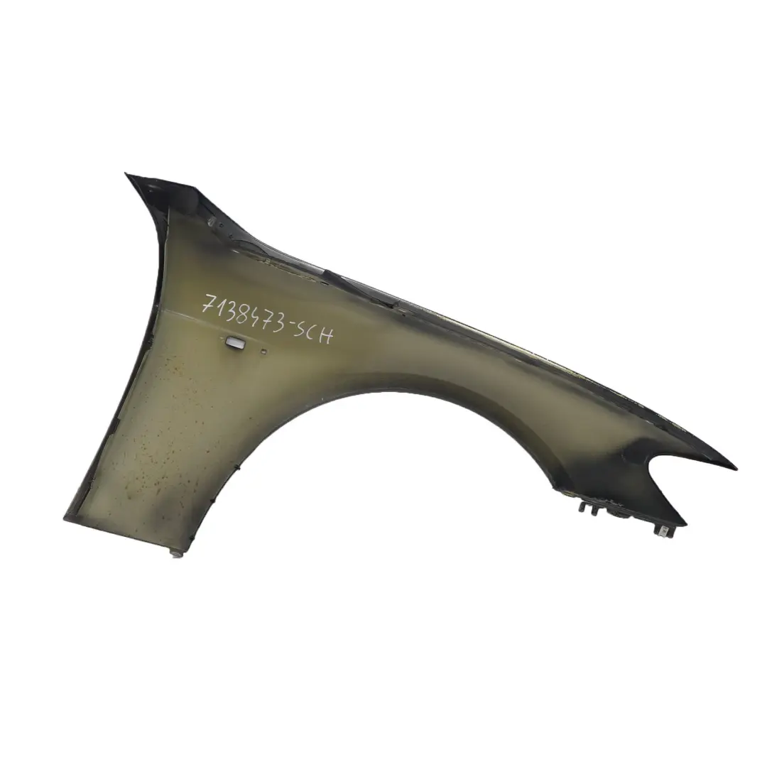  Side Panel BMW E65 E66 Wing Covering Front Left N/S Schwarz 2 Black - 668 - SKU 7138473-SCH - Part number 7138473