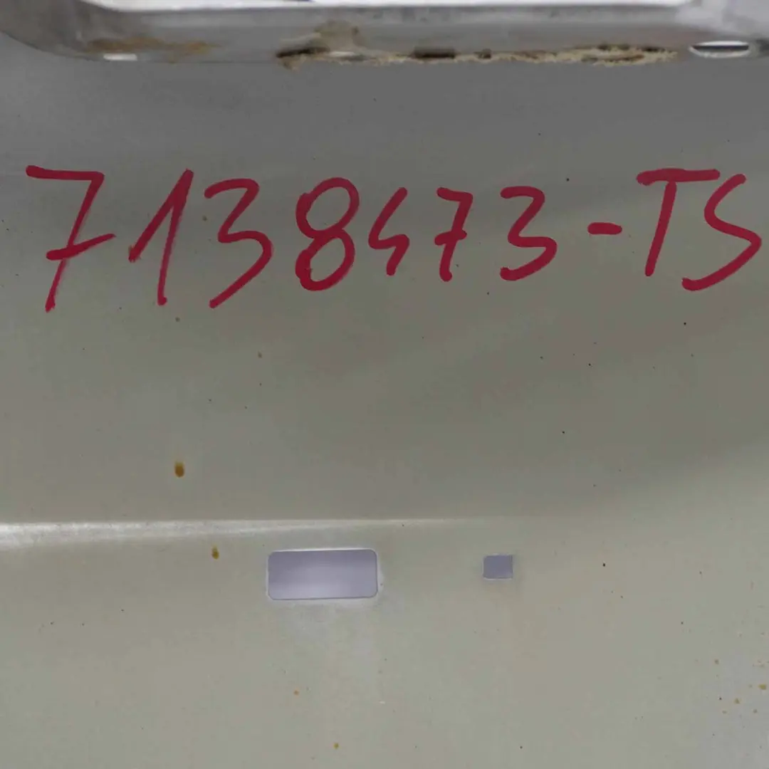 Side Panel BMW E65 E66 Wing Covering Front Left N/S Titansilber Silver - 354 to  with Part number 7138473  Side Panel BMW E65 E66 Wing Covering Front Left N/S Titansilber Silver - 354 - SKU 7138473-TS - Part number 7138473