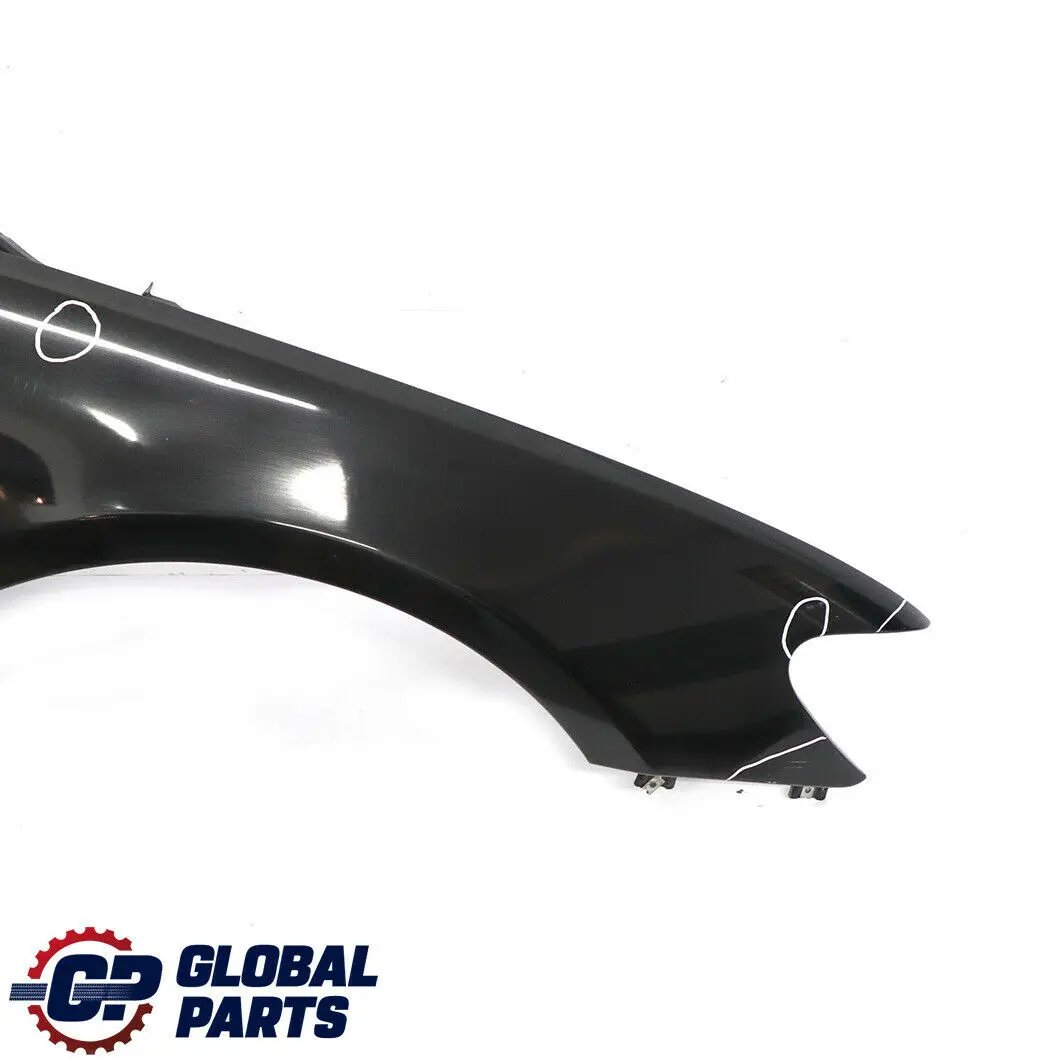 BMW E65 E66 Pannello Laterale Anteriore Destro Parafango Black Sapphire - 475 - SKU 7138474-BS - Numero di parte 7138474