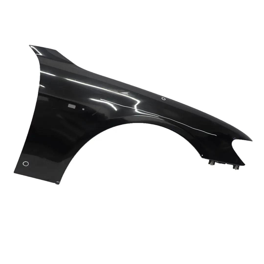 BMW E65 E66 Side Panel Wing Covering Front Right O/S Schwarz 2 Black - 668 - SKU 7138474-SCH - Part number 7138474