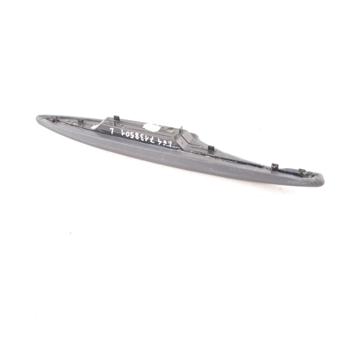 Arm Rest BMW E63 E64 Soft Pad Door Trim Panel Front Left N/S Leather Basalt Grey to with Part number 7138501 Arm Rest BMW E63 E64 Soft Pad Door Trim Panel Front Left N/S Leather Basalt Grey - SKU 7138501 - Part number 7138501