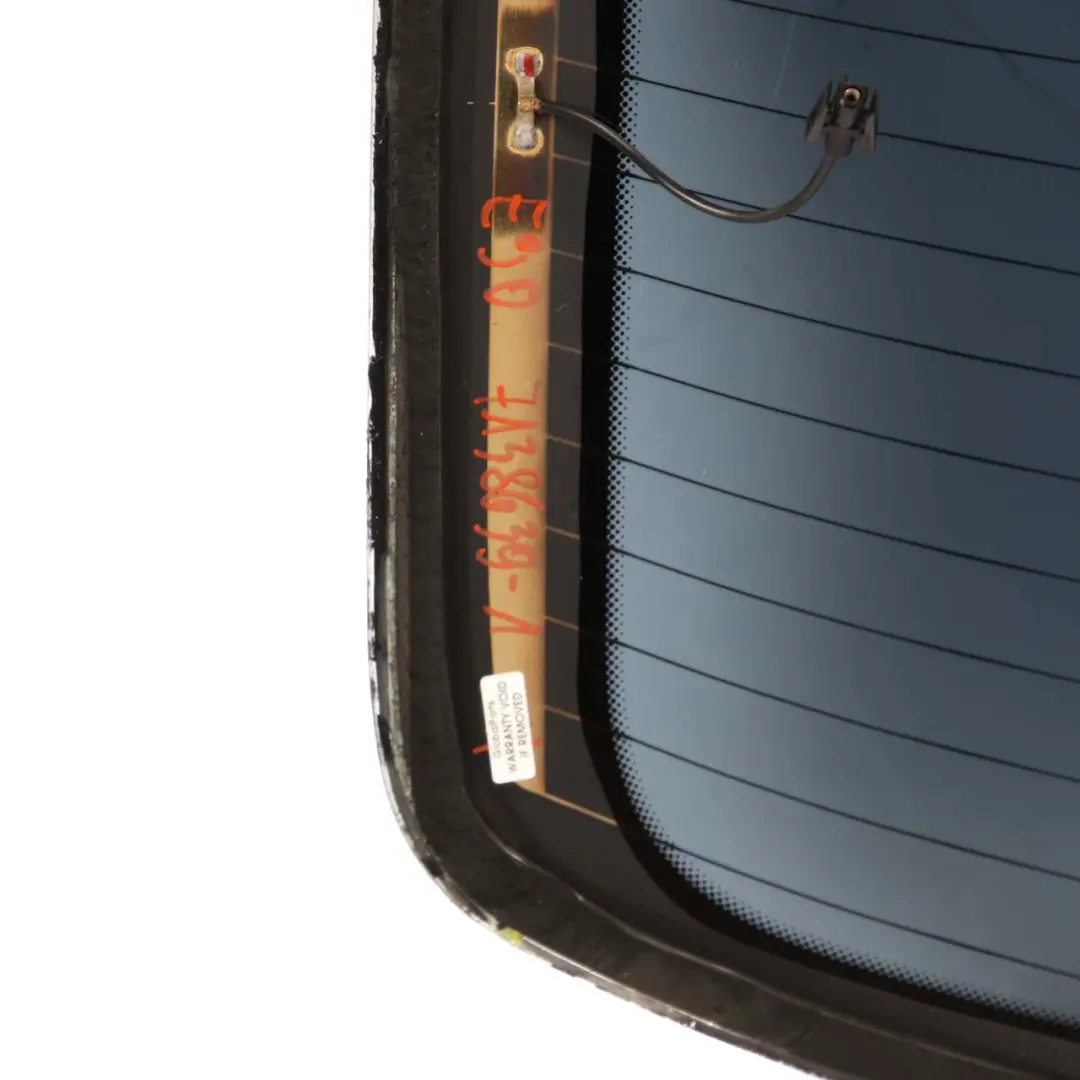 Window Glass BMW E90 Saloon AS2 Tinted Foiled to Rear with Part number 7138639 Rear Window Glass BMW E90 Saloon AS2 Tinted Foiled - SKU 7138639-1 - Part number 7138639
