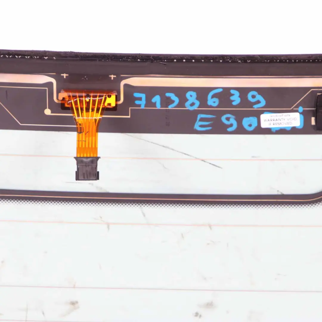 BMW E90 Szyba Tylna AS2 Zielona Tył 5131 - SKU 7138639 - Numer Części 7138639