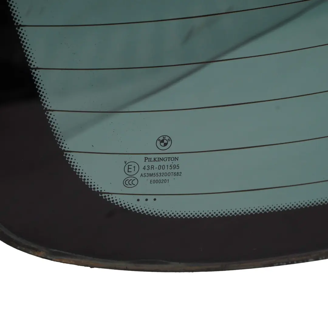 Window Glass AS3 Tinted Glass to BMW 3 Series E90 Saloon Rear with Part number 7138640 BMW 3 Series E90 Saloon Rear Window Glass AS3 Tinted Glass - SKU 7138640 - Part number 7138640