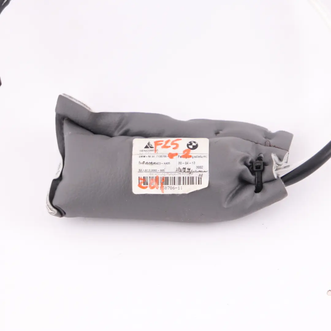 Lumbar Pump BMW E87 E90 E92 F25 Front Seat Lordosis Control Unit Module to with Part number 7138786 Lumbar Pump BMW E87 E90 E92 F25 Front Seat Lordosis Control Unit Module - SKU 7138786-2 - Part number 7138786