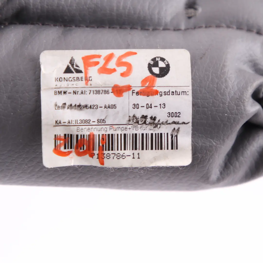 Lumbar Pump BMW E87 E90 E92 F25 Front Seat Lordosis Control Unit Module to with Part number 7138786 Lumbar Pump BMW E87 E90 E92 F25 Front Seat Lordosis Control Unit Module - SKU 7138786-2 - Part number 7138786