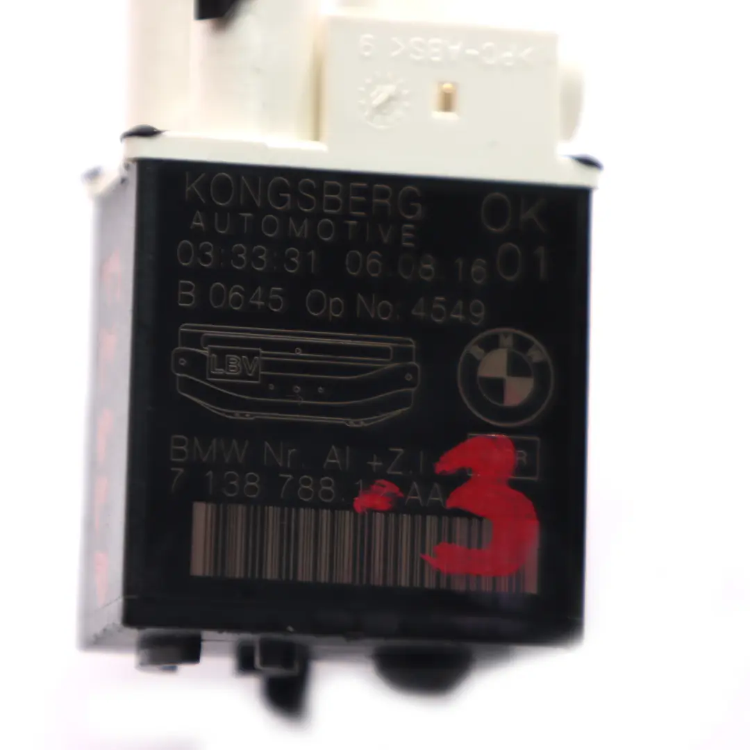 BMW E81 E87 E90 E91 E92 Siege Avant Lordosenpumpe Electrique - SKU 7138788-3 - Numéro de pièce 7138788