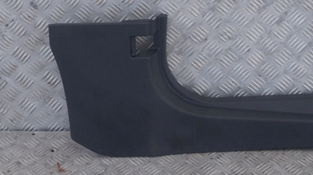 Mini Cooper One R50 R53 Lateral trim panel bottom kick front right O/S BLACK - SKU 7139076 - Part number 51437139076