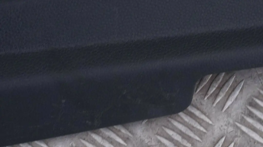 Mini Cooper One R50 R53 Lateral trim panel bottom kick front right O/S BLACK - SKU 7139076 - Part number 51437139076