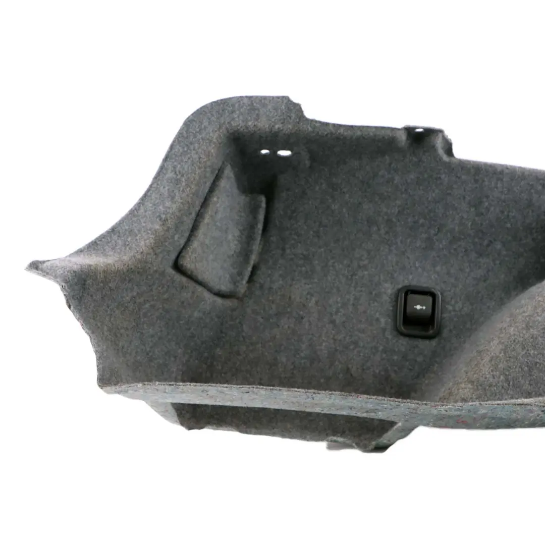 Boot Trunk Left N/S Lateral Trim Panel Cover Carpet Grey to BMW 3 E90 with Part number 7139437 BMW 3 E90 Boot Trunk Left N/S Lateral Trim Panel Cover Carpet Grey - SKU 7139437 - Part number 7139437