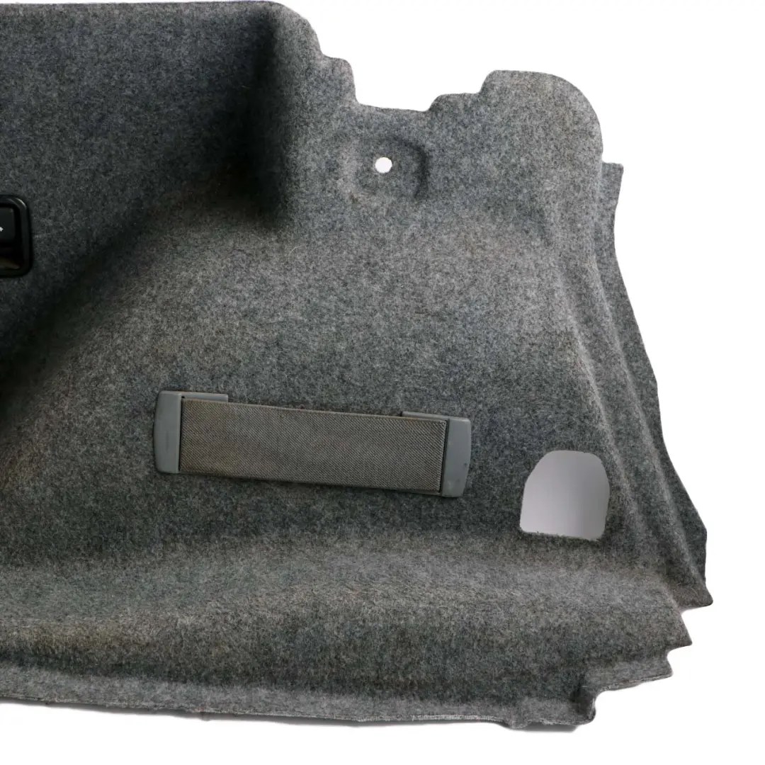 Boot Trunk Left N/S Lateral Trim Panel Cover Carpet Grey to BMW 3 E90 with Part number 7139437 BMW 3 E90 Boot Trunk Left N/S Lateral Trim Panel Cover Carpet Grey - SKU 7139437 - Part number 7139437