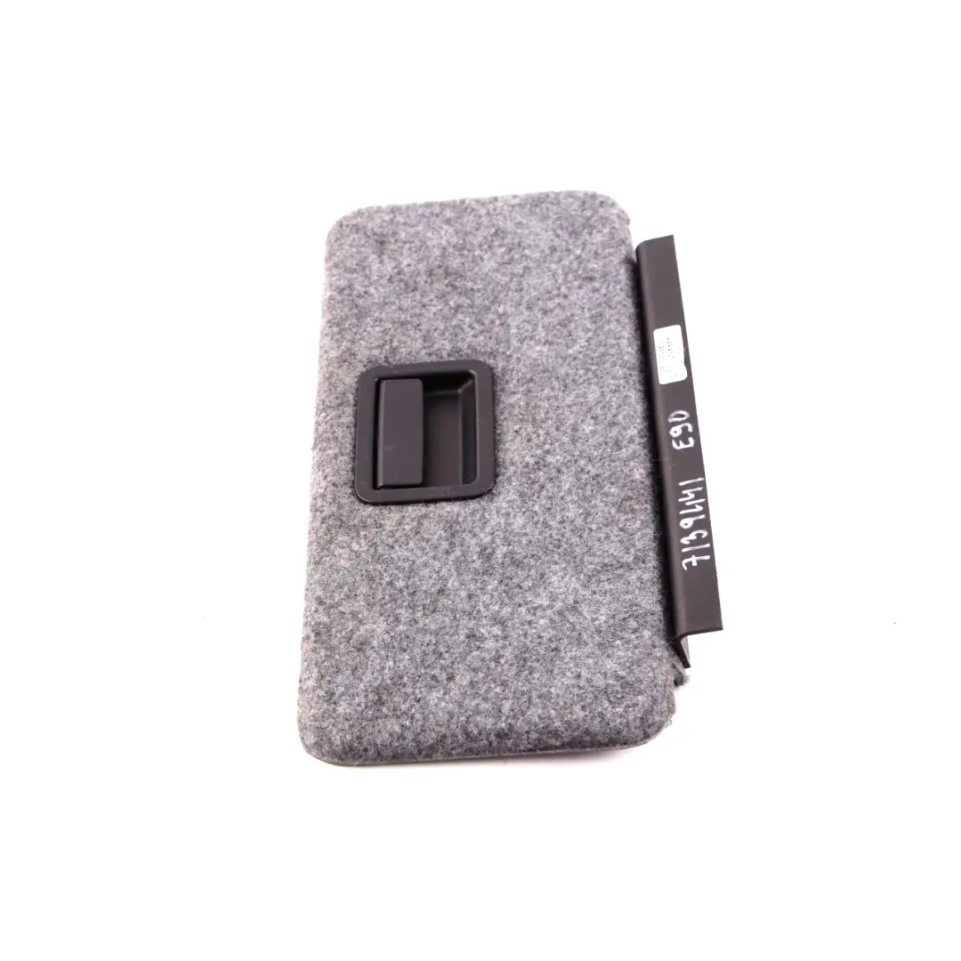Boot Trunk Left N/S Lateral Trim Panel CD-Changer Cover Grey to BMW 3 Series E90 with Part number 7139441 BMW 3 Series E90 Boot Trunk Left N/S Lateral Trim Panel CD-Changer Cover Grey - SKU 7139441 - Part number 7139441