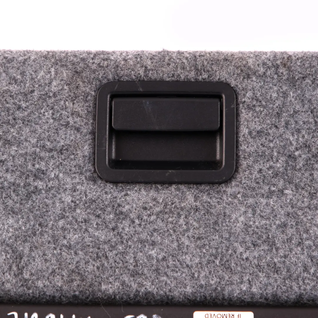 BMW 3 Series E90 Boot Trunk Left N/S Lateral Trim Panel CD-Changer Cover Grey - SKU 7139441 - Part number 7139441