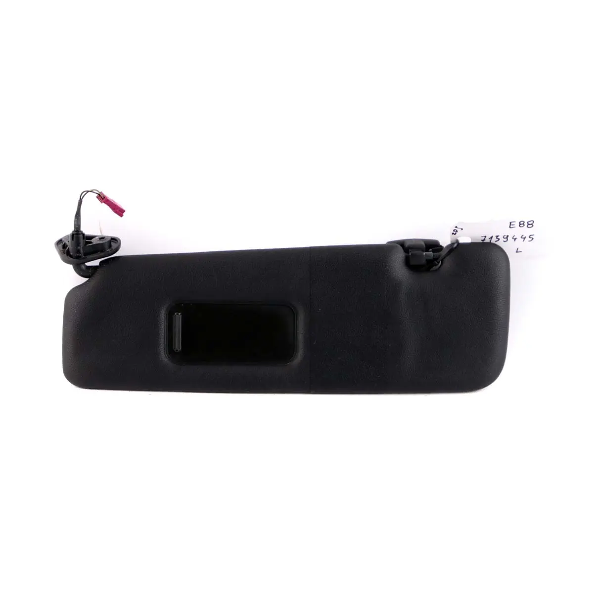 Sun Visor BMW E88 E93 With Mirror Illuminated Left N/S Black 7139445
