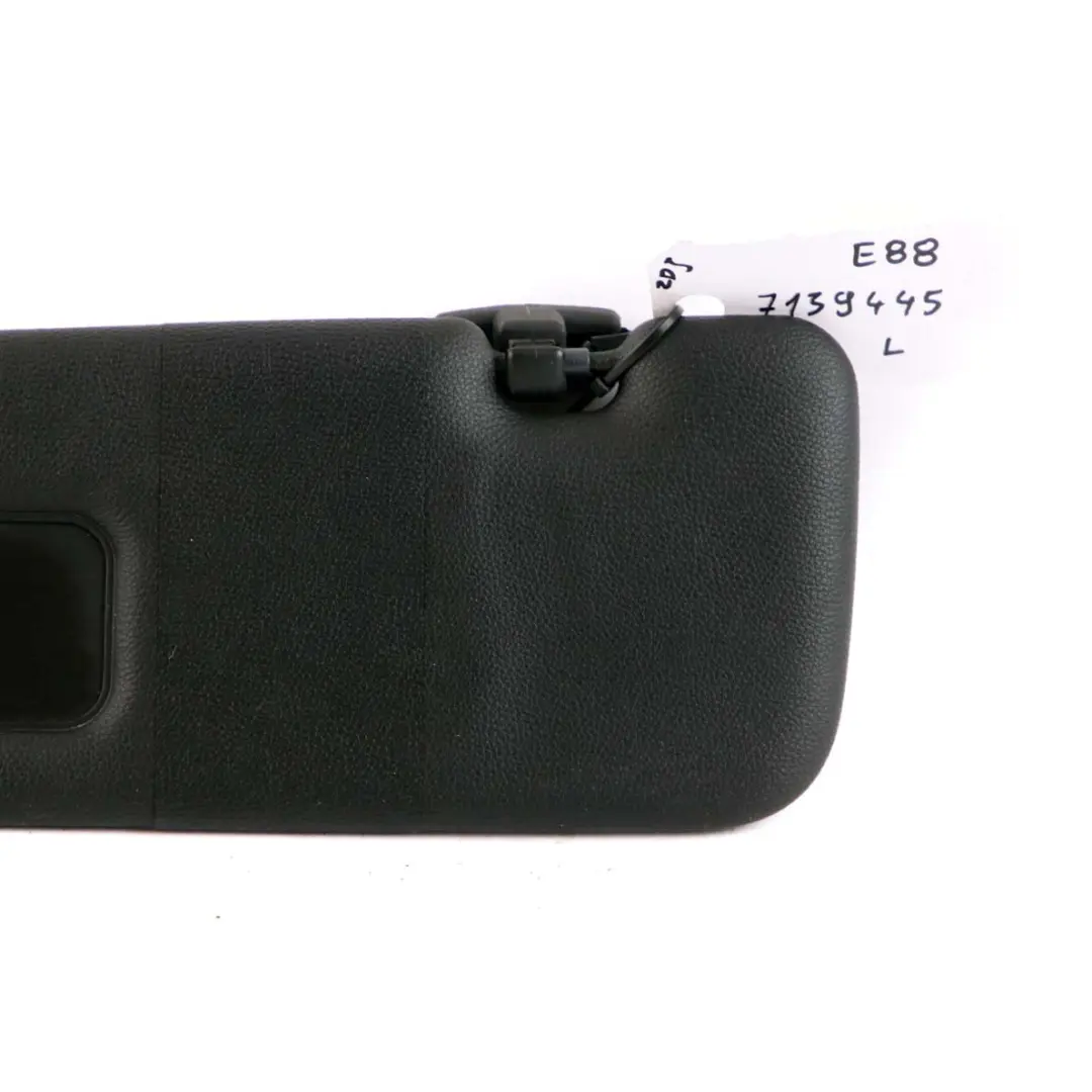  Sun Visor BMW E88 E93 With Mirror Illuminated Left N/S Black - SKU 7139445 - Part number 7139445