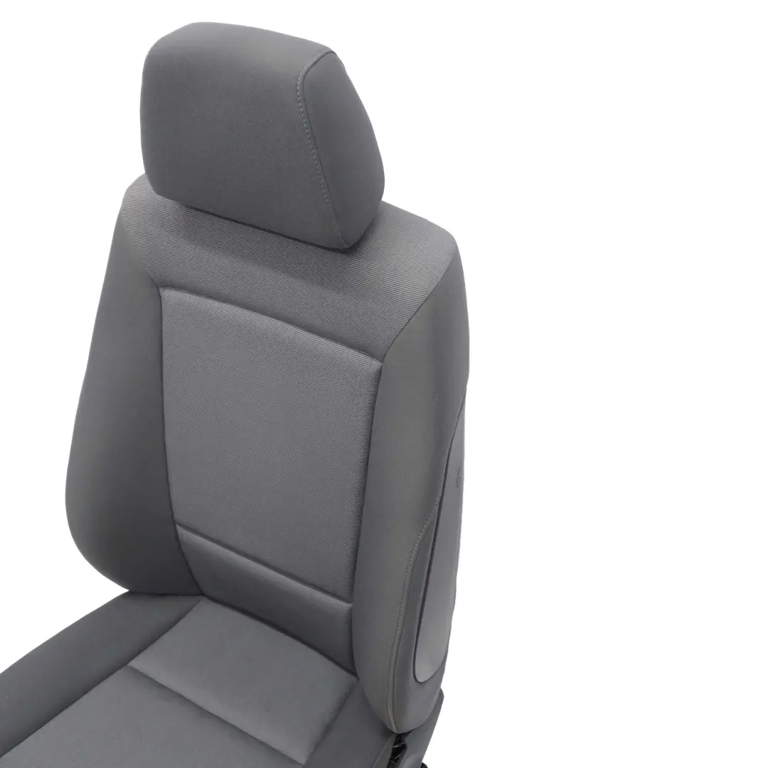 BMW 1 Reihe E87 Vorne Links Sitz Stoff Moire Alaska Grau - SKU 7139569 - Teilenummer 7139569