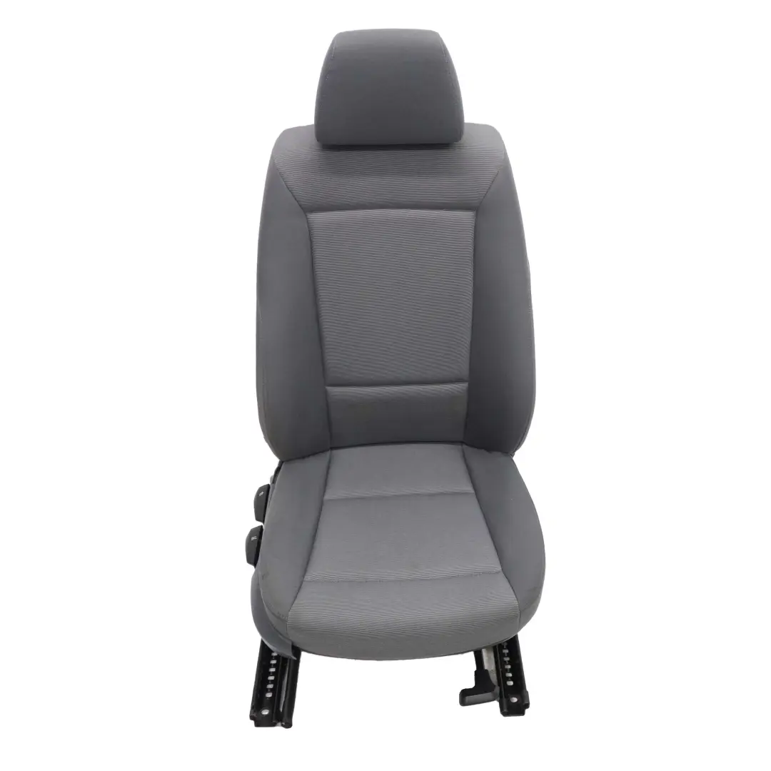 BMW 1 Series E87 Cloth Fabric Front Right O/S Seat Moire / Alaska Grau Grey - SKU 7139570 - Part number 7139570