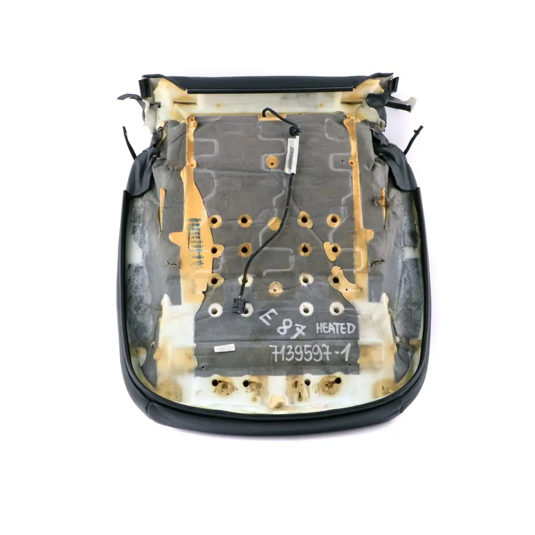 Front Left Right Seat N/O/S Leather Trim Cover Black Heated to BMW 1 E87 with Part number 7139597 BMW 1 E87 Front Left Right Seat N/O/S Leather Trim Cover Black Heated - SKU 7139597 - Part number 7139597