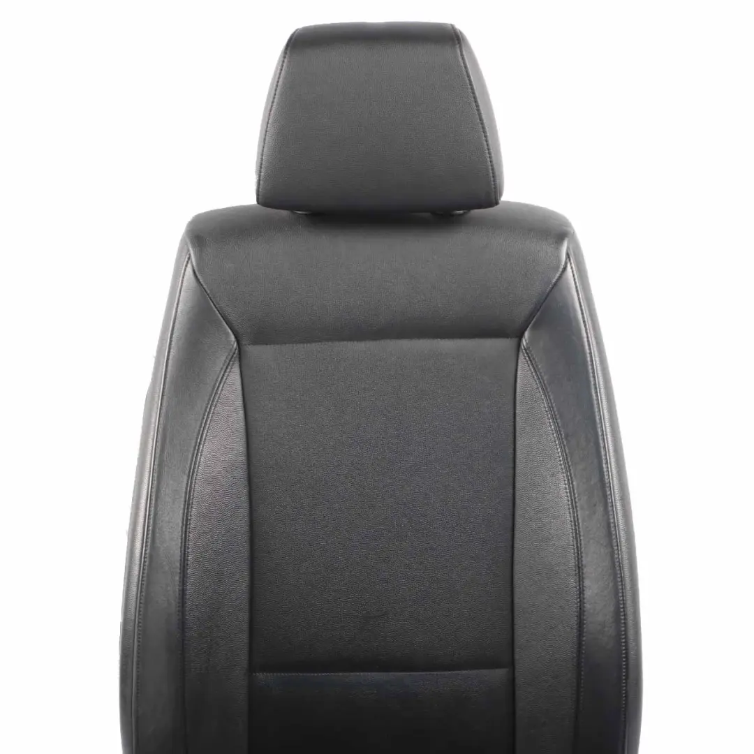 Front Seat Right O/S Leather Boston Black Interior Cover to BMW E87 with Part number 7139614 BMW E87 Front Seat Right O/S Leather Boston Black Interior Cover - SKU 7139614-2 - Part number 7139614