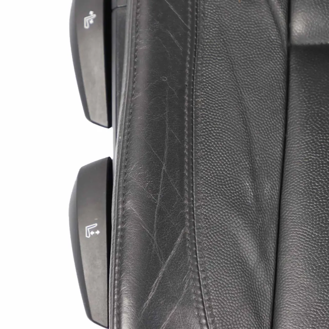 Front Seat Right O/S Leather Boston Black Interior Cover to BMW E87 with Part number 7139614 BMW E87 Front Seat Right O/S Leather Boston Black Interior Cover - SKU 7139614-2 - Part number 7139614