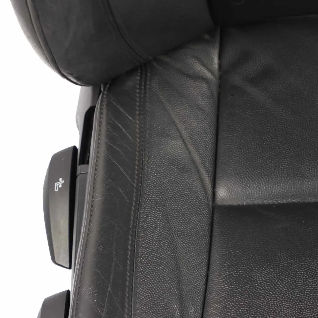 Front Seat Right O/S Leather Boston Black Interior Cover to BMW E87 with Part number 7139614 BMW E87 Front Seat Right O/S Leather Boston Black Interior Cover - SKU 7139614-2 - Part number 7139614
