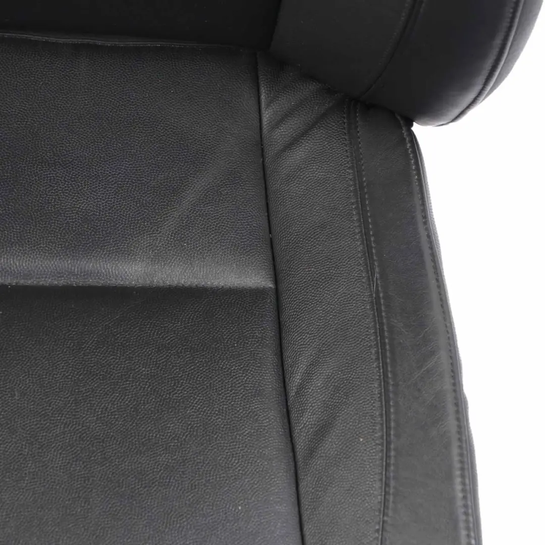 Front Seat Right O/S Leather Boston Black Interior Cover to BMW E87 with Part number 7139614 BMW E87 Front Seat Right O/S Leather Boston Black Interior Cover - SKU 7139614-2 - Part number 7139614