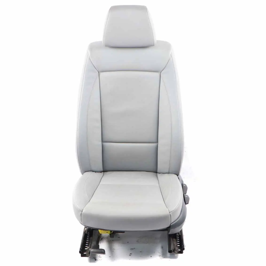 BMW 1 er E87 Alaskagrau Grau Leder Vorne Links Sitz