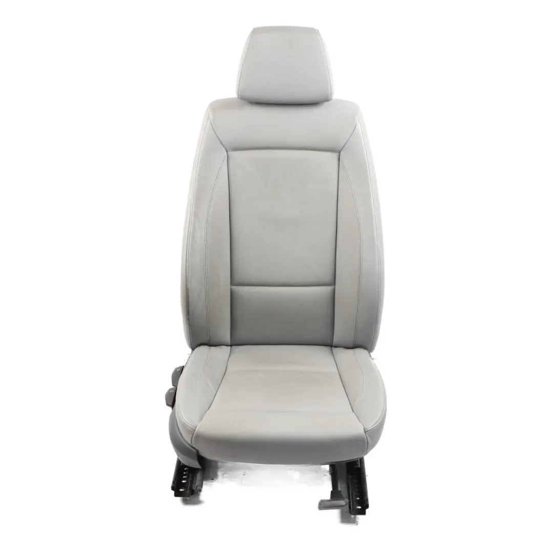 Front Seat BMW E87 Right O/S Grey Alaskagrey Leather Boston Interior to with Part number 7139616 Front Seat BMW E87 Right O/S Grey Alaskagrey Leather Boston Interior - SKU 7139616-2 - Part number 7139616