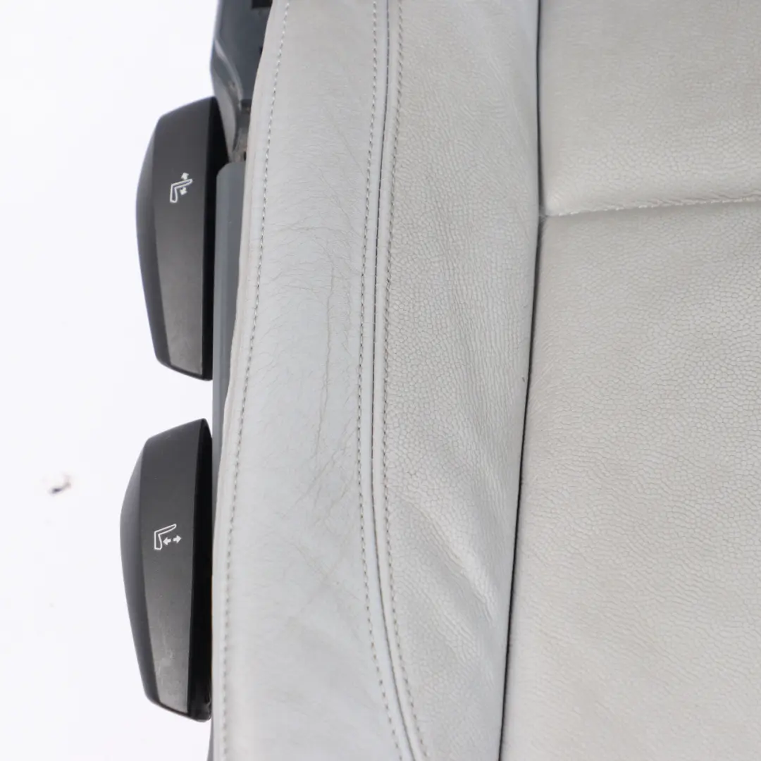 Front Seat BMW E87 Right O/S Grey Alaskagrey Leather Boston Interior to with Part number 7139616 Front Seat BMW E87 Right O/S Grey Alaskagrey Leather Boston Interior - SKU 7139616-2 - Part number 7139616