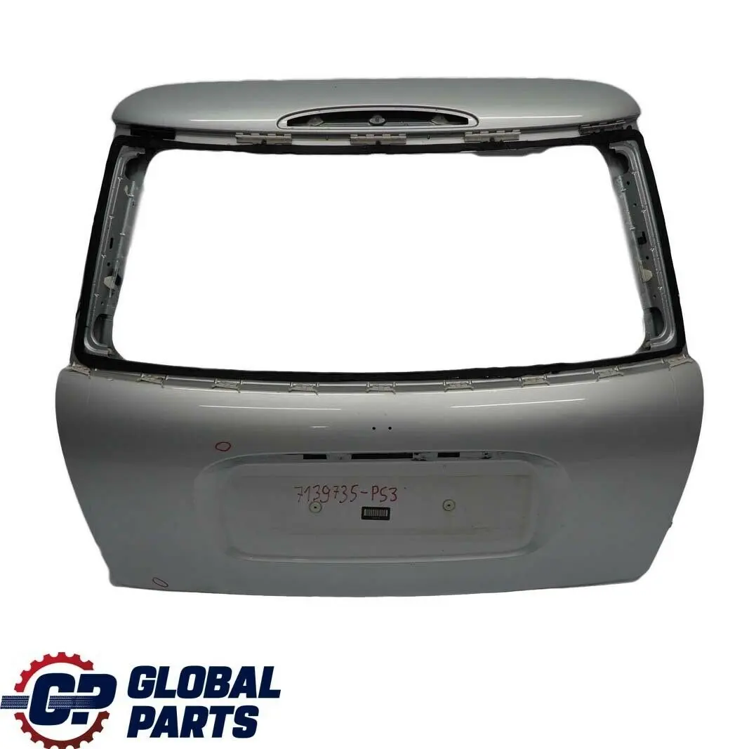 Boot Trunk Lid Tailgate Pure Silver Metallic - 900 to BMW Mini Cooper R50 R53 3 with Part number 7139735 BMW Mini Cooper R50 R53 3 Boot Trunk Lid Tailgate Pure Silver Metallic - 900 - SKU 7139735-PS3 - Part number 7139735