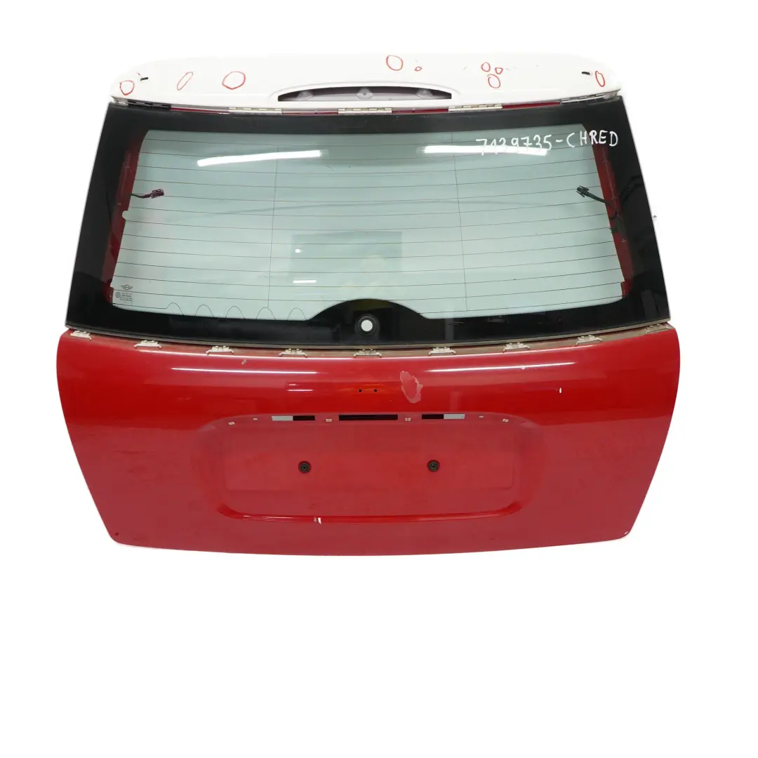 Mini Cooper R50 R53 Boot Trunk Lid Tailgate Chili Red - 851 - SKU 7139735-CHRED - Part number 7139735