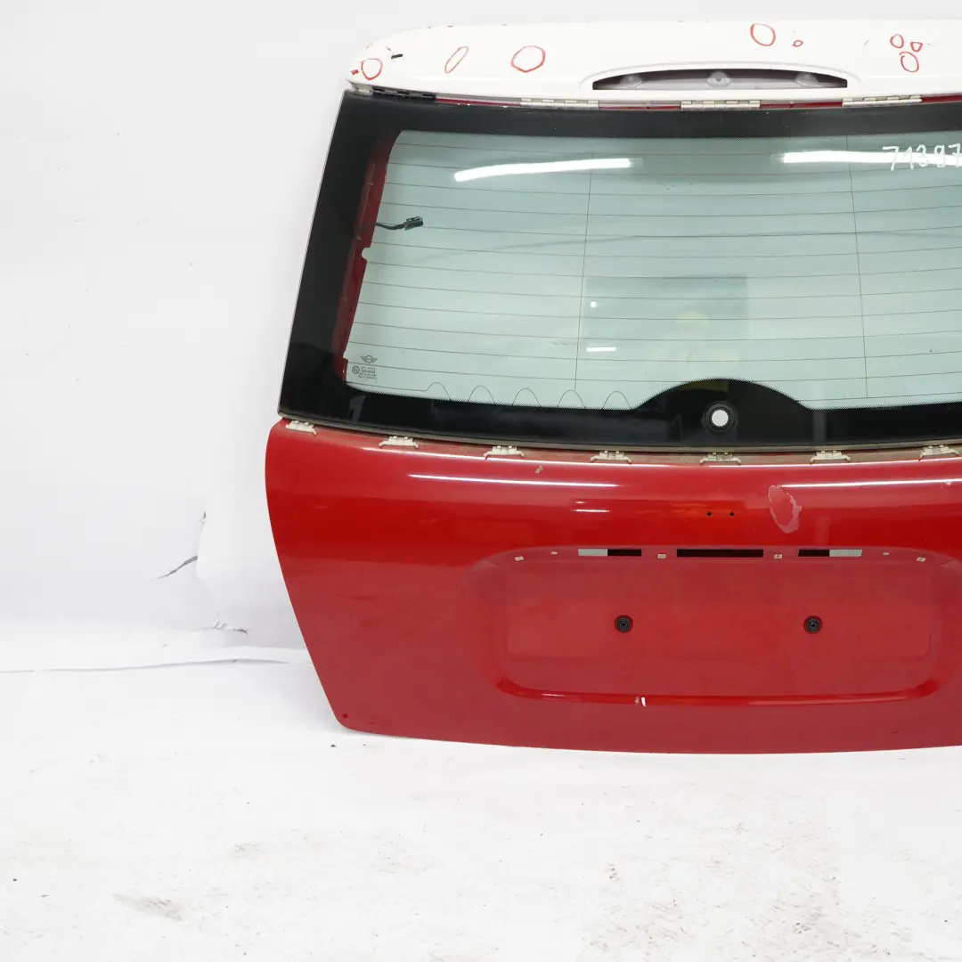 Mini Cooper R50 R53 Boot Trunk Lid Tailgate Chili Red - 851 - SKU 7139735-CHRED - Part number 7139735