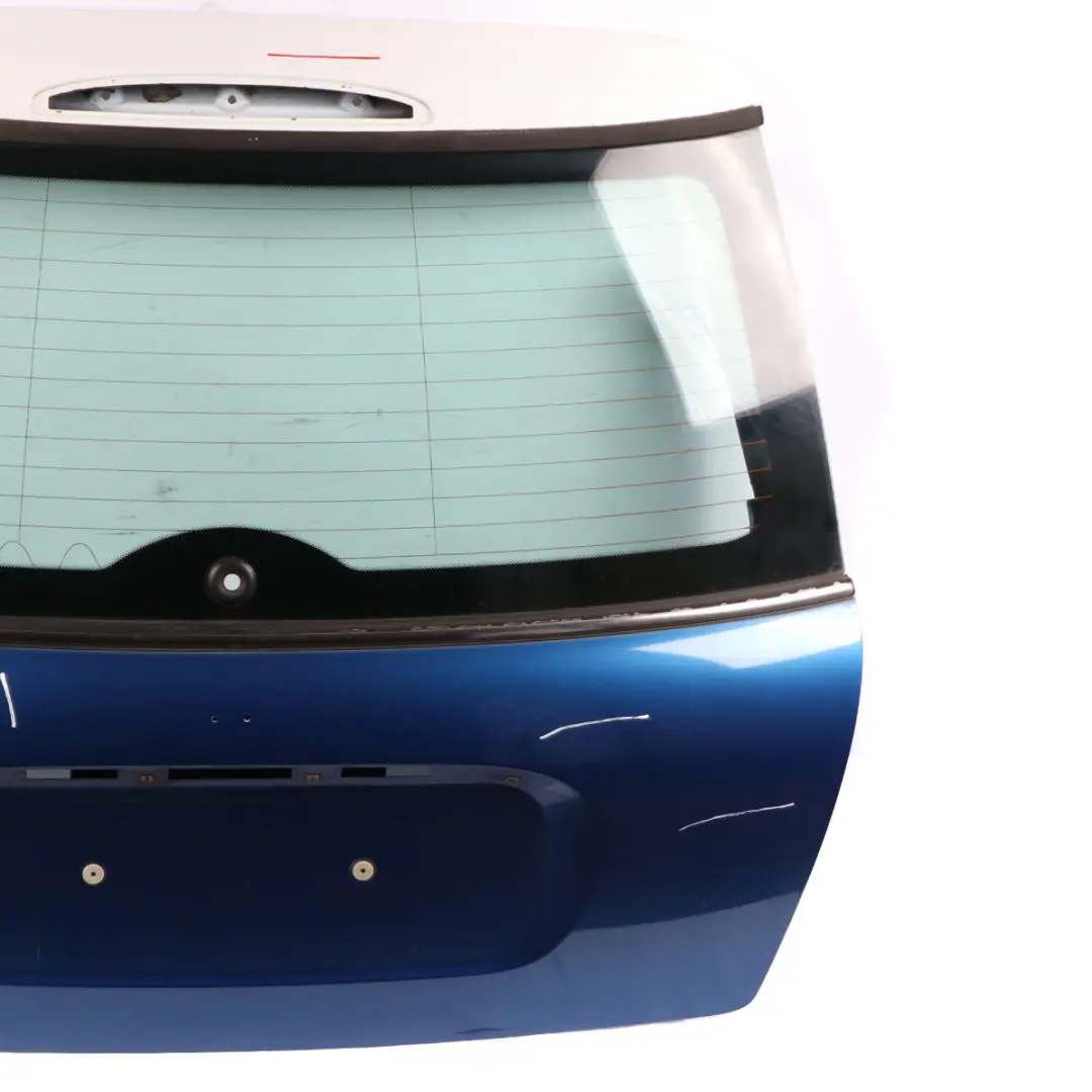 Trunk Lid Mini R50 R53 Boot Tailgate Hyper Blue Metallic - A28 to with Part number 7139735 Trunk Lid Mini R50 R53 Boot Tailgate Hyper Blue Metallic - A28 - SKU 7139735-HYB - Part number 7139735