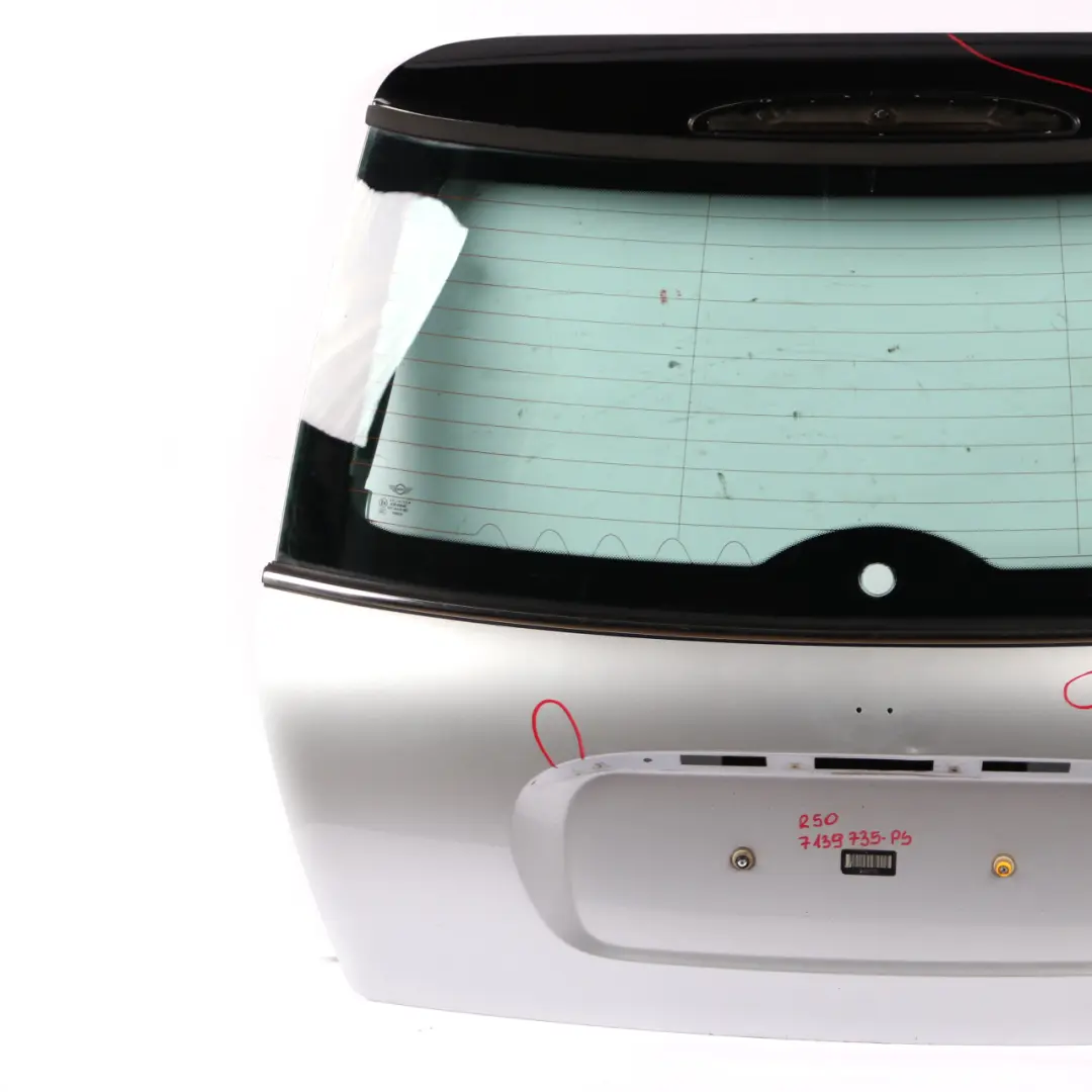 Mini Cooper R50 R53 Boot Trunk Lid Tailgate Pure Silver Metallic - 900 - SKU 7139735-PS - Part number 7139735
