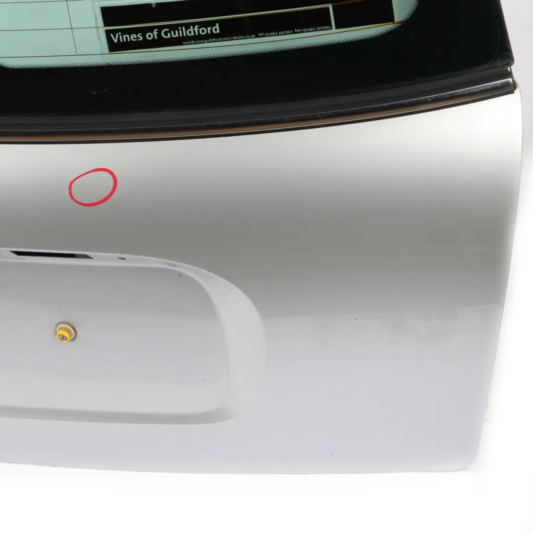 Boot Trunk Lid Tailgate Pure Silver Metallic - 900 to Mini Cooper R50 R53 with Part number 7139735 Mini Cooper R50 R53 Boot Trunk Lid Tailgate Pure Silver Metallic - 900 - SKU 7139735-PS - Part number 7139735